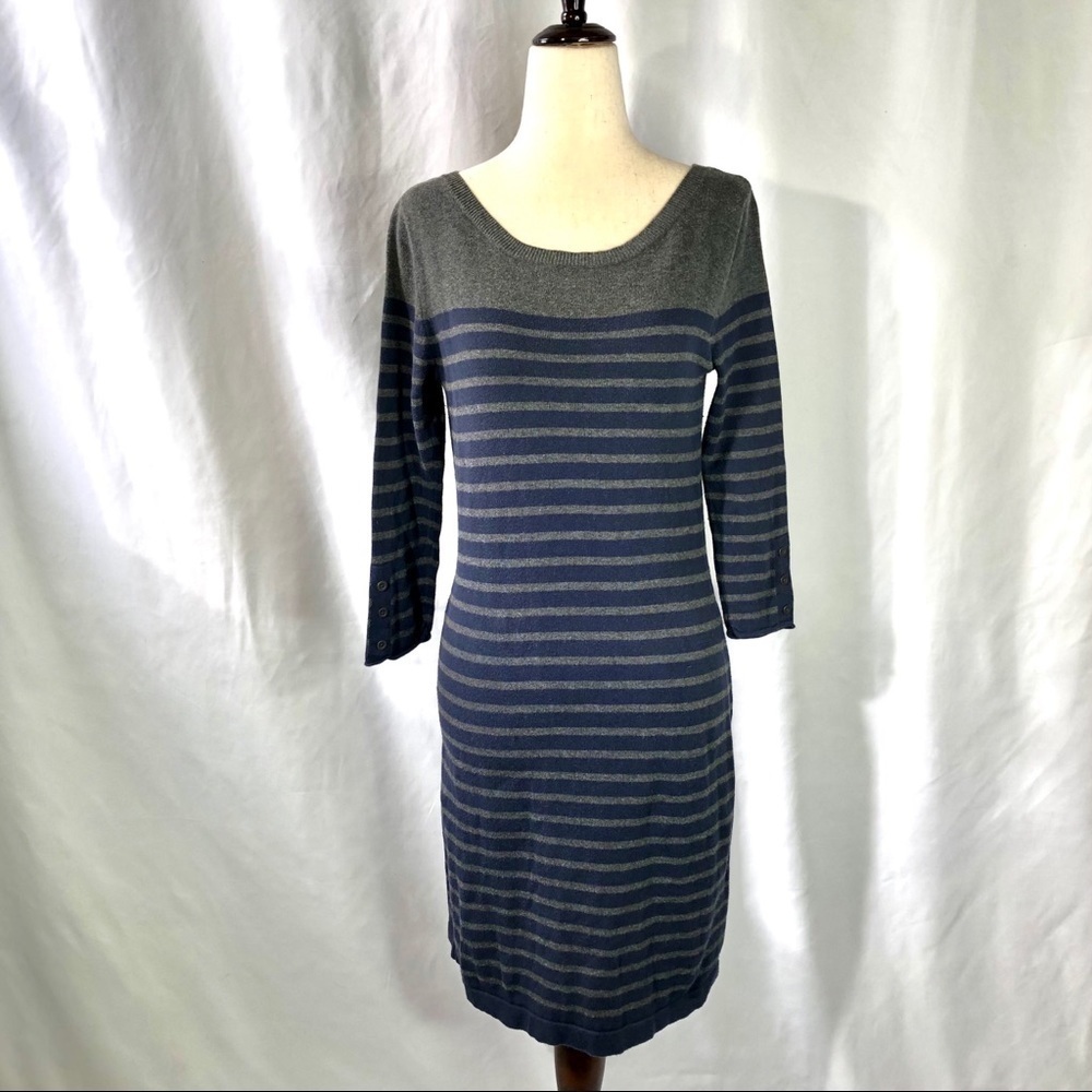 Banana Republic Factory striped sweater dress S